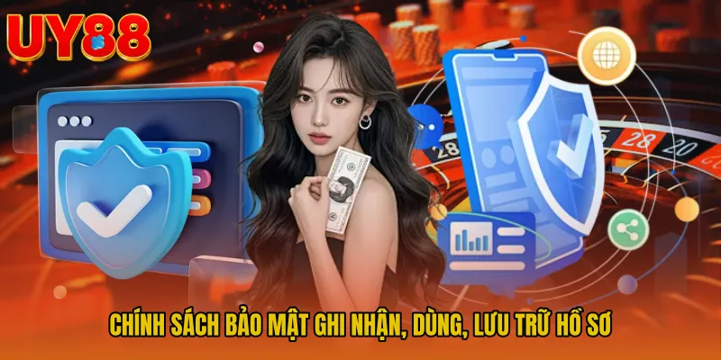 Chính sách bảo mật ghi nhận, dùng, lưu trữ hồ sơ